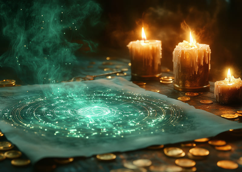 Тайна Арканов на оракуле Симболон – 3 карты