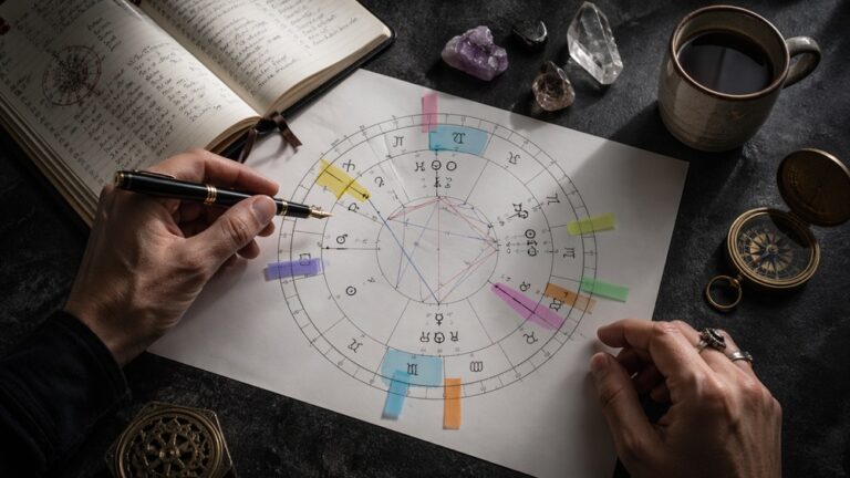 Поиск в натальной карте темы предназначения